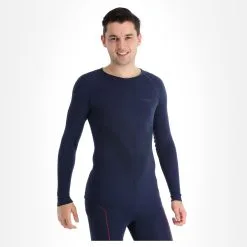 Falke, Longsleeved Shirt Tight M Thermoshirt Heren Space Blauw