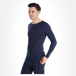 Falke, Longsleeved Shirt Tight M Thermoshirt Heren Space Blauw -Cmp Ski-uitrusting Winkel falke longsleeved shirt tight m fa thermoshirt heren space blauw 22falke115v4 BI 04
