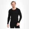 Falke, Longsleeved Shirt Tight M Thermoshirt Heren Zwart