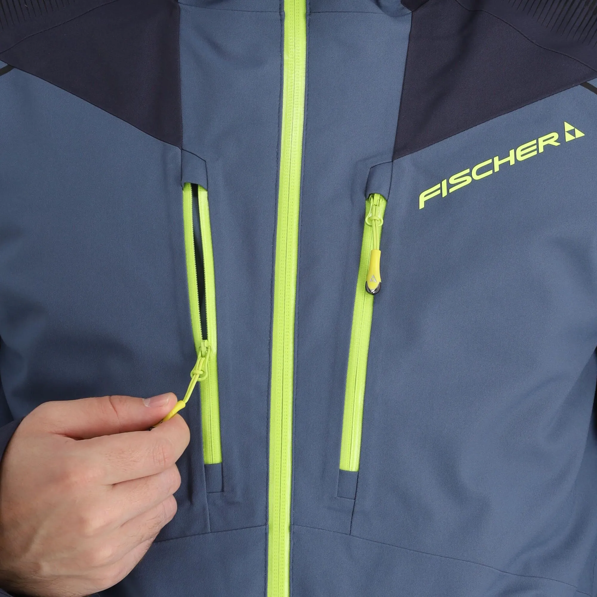 Fischer, Rc4 Ski-jas Heren Sea Grijs 11 Fischer, Rc4 Ski-jas Heren Sea Grijs - Afbeelding 11