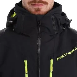 Fischer, Rc4 Ski-jas Heren Zwart -Cmp Ski-uitrusting Winkel fischer rc4 aa jas gevoerd heren zwart 22fisch105v4 BI 07