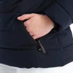 Geographical Norway, Belinda Lady New 001 + Bs Winter Anorak Dames Navy Blauw -Cmp Ski-uitrusting Winkel geographical norway belinda new 001 bs aa jas gevoerd dames navy AA21geo108c BI 09