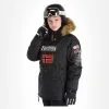 Geographical Norway, Boomera Rol-Art1 Lady 068 Winter Anorak Dames Zwart