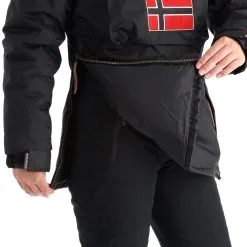 Geographical Norway, Boomera Rol-Art1 Lady 068 Winter Anorak Dames Zwart -Cmp Ski-uitrusting Winkel geographical norway boomera rol art1 lady 068 winter anorak women AF21geo010a BI 06