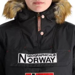 Geographical Norway, Boomera Rol-Art1 Lady 068 Winter Anorak Dames Zwart -Cmp Ski-uitrusting Winkel geographical norway boomera rol art1 lady 068 winter anorak women AF21geo010a BI 07