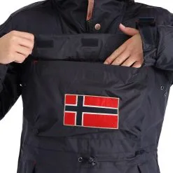 Geographical Norway, Boomera Rol-Art1 Lady 068 Winter Anorak Dames Navy Blauw -Cmp Ski-uitrusting Winkel geographical norway boomera rol art1 lady 068 winter anorak women AF21geo010b BI 10