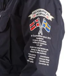 Geographical Norway, Boomera Rol-Art1 Lady 068 Winter Anorak Dames Navy Blauw -Cmp Ski-uitrusting Winkel geographical norway boomera rol art1 lady 068 winter anorak women AF21geo010b BI 11