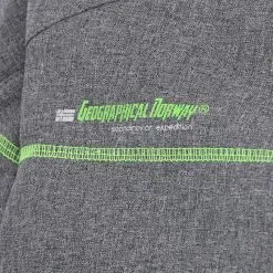 Geographical Norway, Tushiba Men 007 + Bs Softshell Ski-jas Heren Light Grijs, Groen -Cmp Ski-uitrusting Winkel geographical norway tushiba 007 softshell ski jas heren light grijsgroen ac19geow11e 010.3635