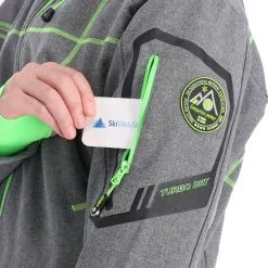 Geographical Norway, Tushiba Men 007 + Bs Softshell Ski-jas Heren Light Grijs, Groen -Cmp Ski-uitrusting Winkel geographical norway tushiba 007 softshell ski jas heren light grijsgroen ac19geow11e 06.3635