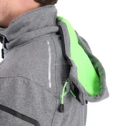 Geographical Norway, Tushiba Men 007 + Bs Softshell Ski-jas Heren Light Grijs, Groen -Cmp Ski-uitrusting Winkel geographical norway tushiba 007 softshell ski jas heren light grijsgroen ac19geow11e 08.3635