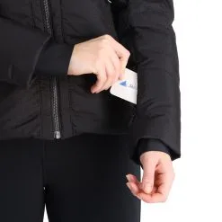 Head, Ashley Ski-jas Dames Zwart -Cmp Ski-uitrusting Winkel head ashley aa jas gevoerd dames zwart 22headx154v1 BI 08