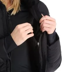 Head, Ashley Ski-jas Dames Zwart -Cmp Ski-uitrusting Winkel head ashley aa jas gevoerd dames zwart 22headx154v1 BI 10