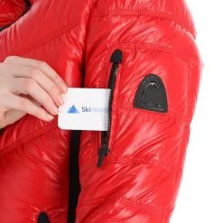 Head, Frost Ski-jas Dames Metallic Rood -Cmp Ski-uitrusting Winkel head frost aa jas gevoerd dames metallic rood 22headx150v3 BI 08