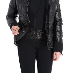 Head, Frost Ski-jas Dames Metallic Zwart -Cmp Ski-uitrusting Winkel head frost aa jas gevoerd dames metallic zwart 22headx150v1 BI 08