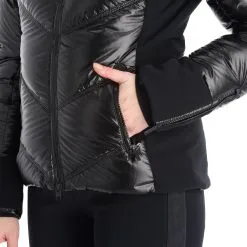 Head, Frost Ski-jas Dames Metallic Zwart -Cmp Ski-uitrusting Winkel head frost aa jas gevoerd dames metallic zwart 22headx150v1 BI 13