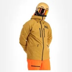 Helly Hansen, Garibaldi 2.0 Ski-jas Heren Cloudberry Melange Geel -Cmp Ski-uitrusting Winkel helly hansen garibaldi 2 0 aa jas gevoerd heren cloudberry 22helly110v1 BI 04
