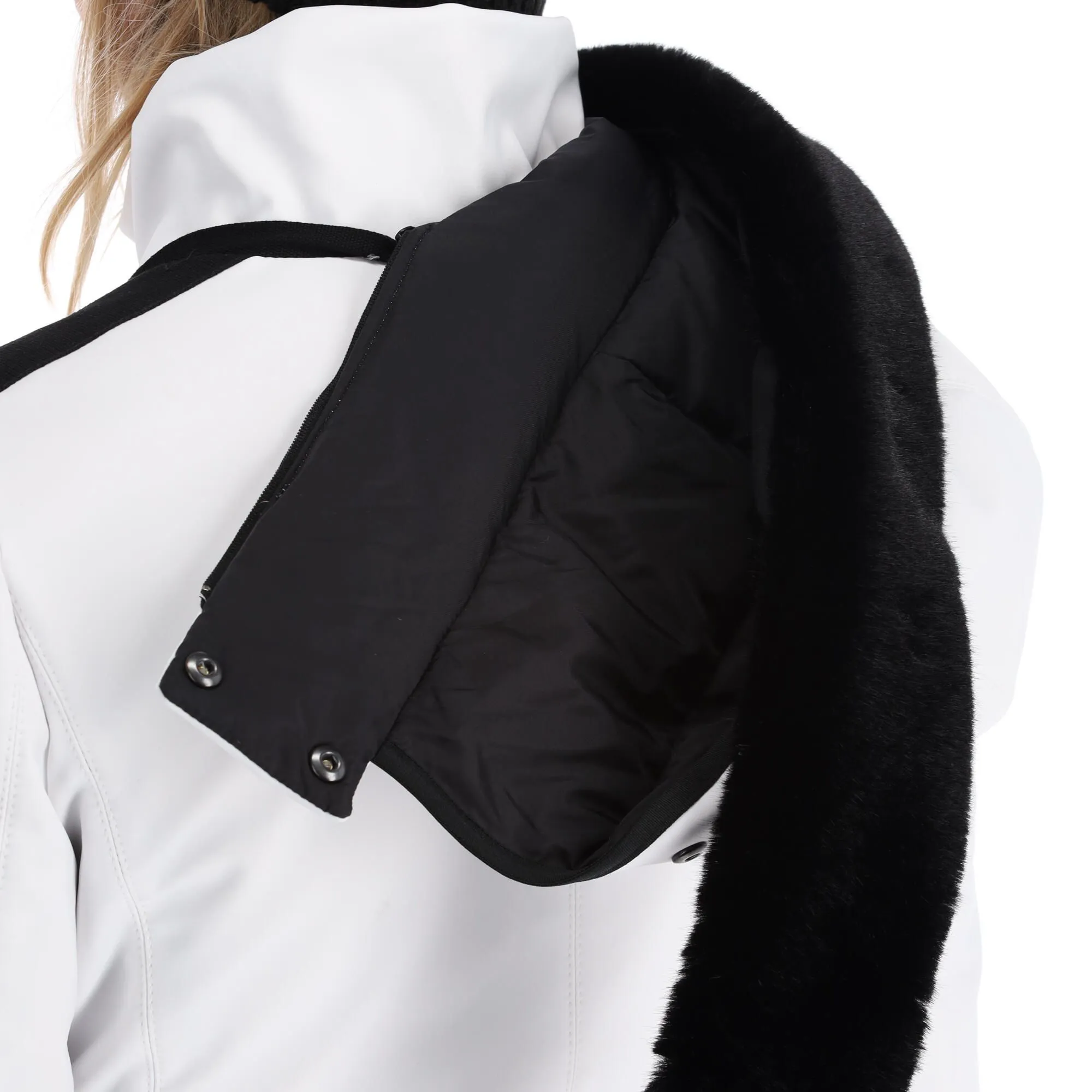 High Society, Jacy Ski-jas Dames Wit 9 High Society, Jacy Ski-jas Dames Wit - Afbeelding 9