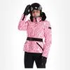 High Society, Elea Ski-jas Dames Paisley Print Roze