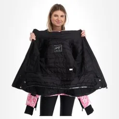 High Society, Elea Ski-jas Dames Paisley Print Roze -Cmp Ski-uitrusting Winkel high society ski jacket aa jas gevoerd dames paisley print roze 22highs106v1 BI 06