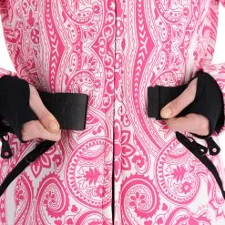 High Society, Elea Ski-jas Dames Paisley Print Roze -Cmp Ski-uitrusting Winkel high society ski jacket aa jas gevoerd dames paisley print roze 22highs106v1 BI 12