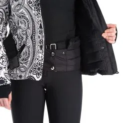 High Society, Elea Ski-jas Dames Paisley Print Zwart -Cmp Ski-uitrusting Winkel high society ski jacket aa jas gevoerd dames paisley print zwart 22highs106v2 BI 08
