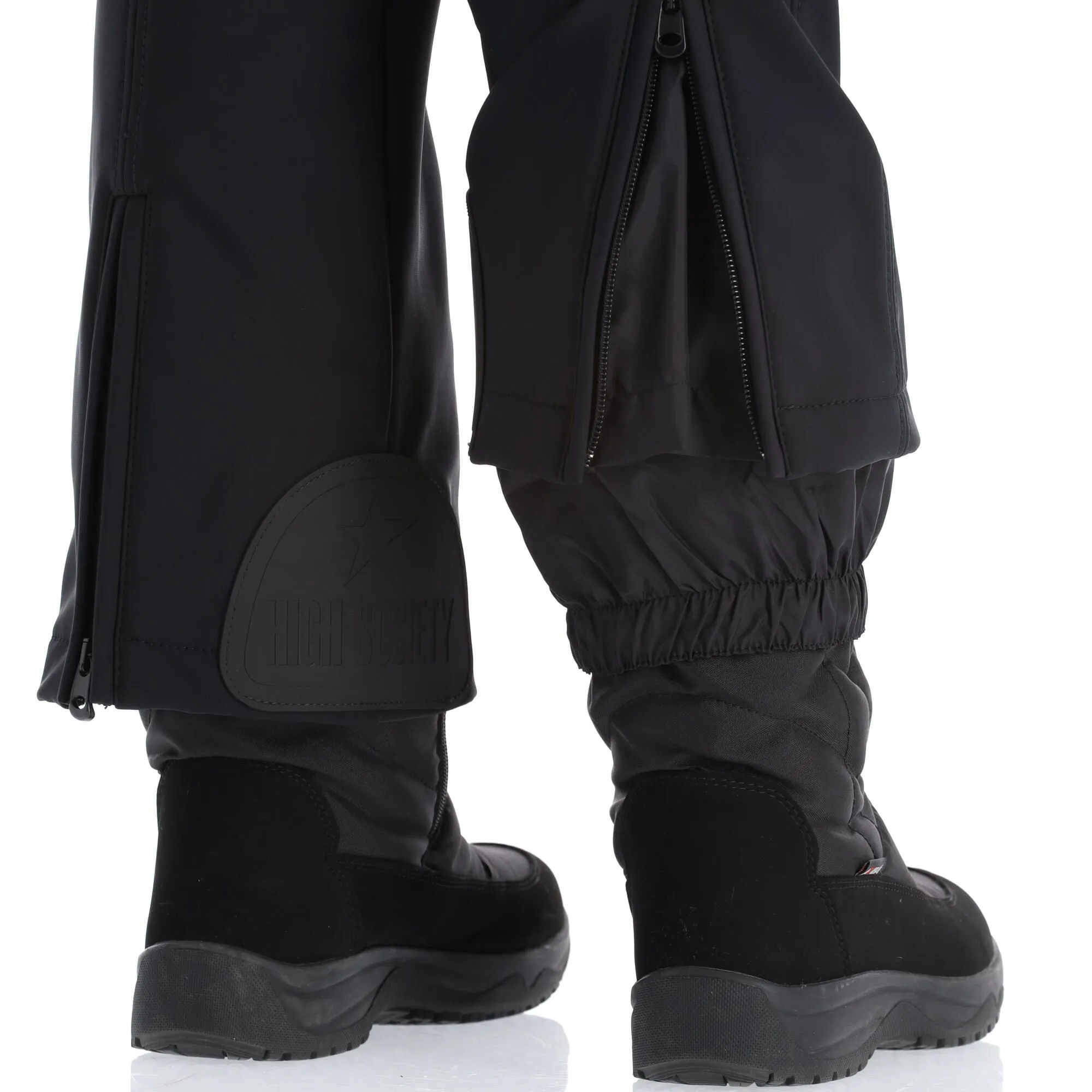 High Society, Lani Softshell Skibroek Dames Zwart 8 High Society, Lani Softshell Skibroek Dames Zwart - Afbeelding 8