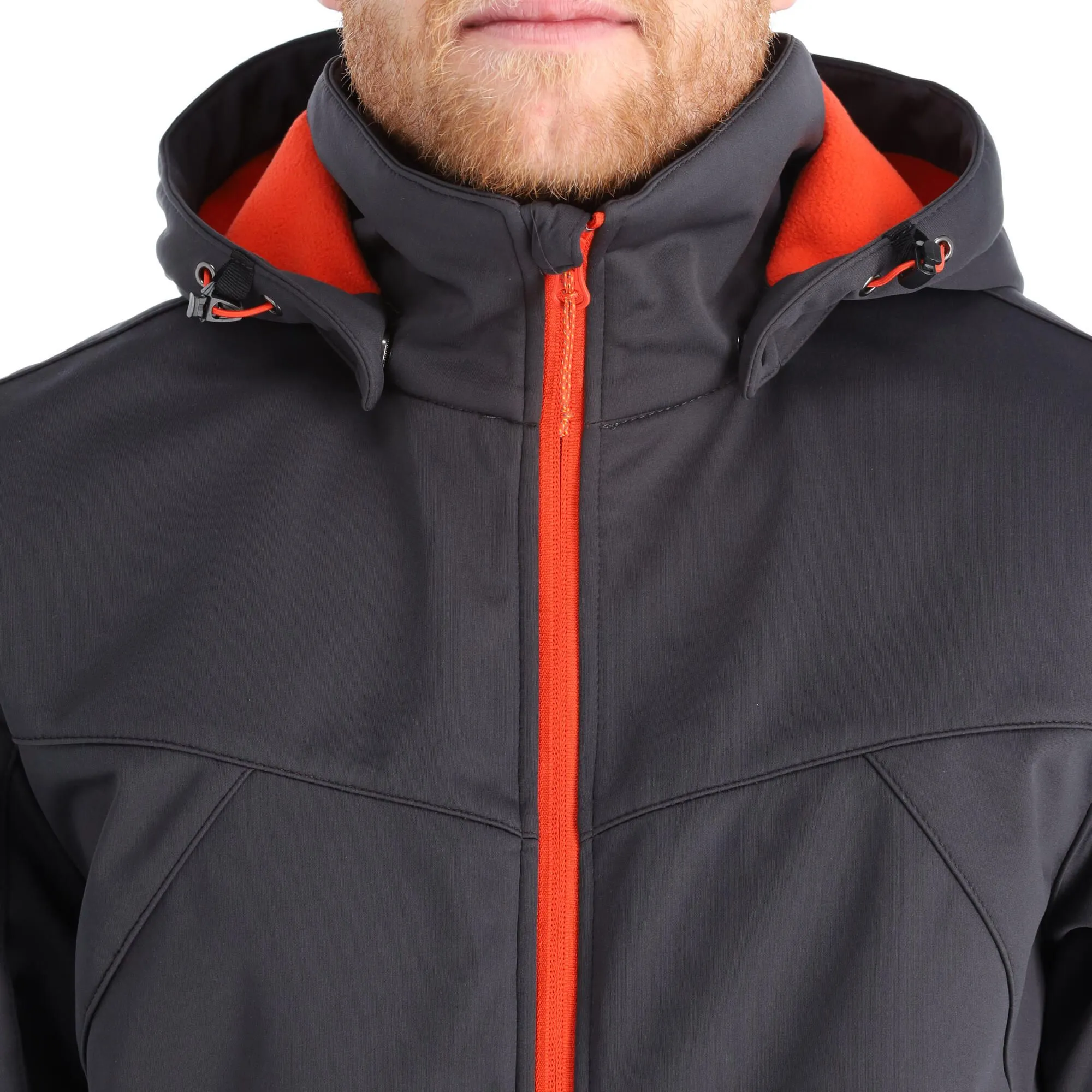 Icepeak, Biggs Softshell Ski-jas Heren Granite Grijs 5 Icepeak, Biggs Softshell Ski-jas Heren Granite Grijs - Afbeelding 5