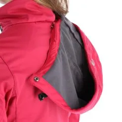 Icepeak, Boise Softshell Ski-jas Dames Bordeaux Rood -Cmp Ski-uitrusting Winkel icepeak boise ac softshell jas dames bordeaux rood AC21ice216b BI 07