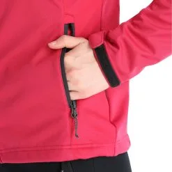 Icepeak, Boise Softshell Ski-jas Dames Bordeaux Rood -Cmp Ski-uitrusting Winkel icepeak boise ac softshell jas dames bordeaux rood AC21ice216b BI 08