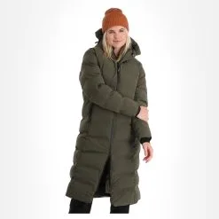 Icepeak, Brilon Winterjas Dames Dark Olive Groen