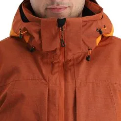 Icepeak, Callahan Ski-jas Heren Dark Oranje -Cmp Ski-uitrusting Winkel icepeak callahan aa jas gevoerd heren dark oranje 22icepe250v4 BI 07