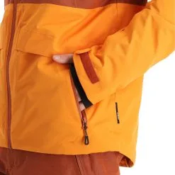 Icepeak, Callahan Ski-jas Heren Dark Oranje -Cmp Ski-uitrusting Winkel icepeak callahan aa jas gevoerd heren dark oranje 22icepe250v4 BI 12