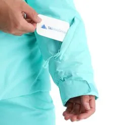 Icepeak, Cathay Ski-jas Dames Turquoise Blauw -Cmp Ski-uitrusting Winkel icepeak cathay aa jas gevoerd dames turquoise blauw 22icepe208v4 BI 08