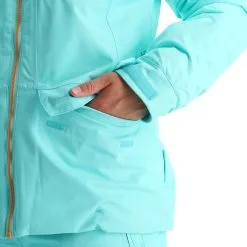 Icepeak, Cathay Ski-jas Dames Turquoise Blauw -Cmp Ski-uitrusting Winkel icepeak cathay aa jas gevoerd dames turquoise blauw 22icepe208v4 BI 09