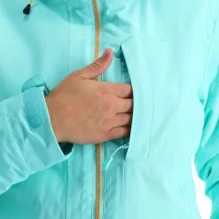 Icepeak, Cathay Ski-jas Dames Turquoise Blauw -Cmp Ski-uitrusting Winkel icepeak cathay aa jas gevoerd dames turquoise blauw 22icepe208v4 BI 10