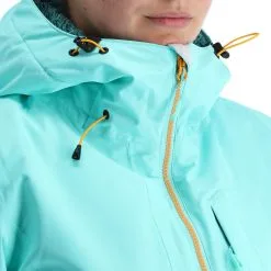 Icepeak, Cathay Ski-jas Dames Turquoise Blauw -Cmp Ski-uitrusting Winkel icepeak cathay aa jas gevoerd dames turquoise blauw 22icepe208v4 BI 11