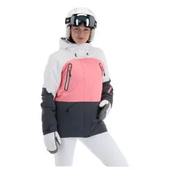 Icepeak, Clover Ski-jas Dames Roze -Cmp Ski-uitrusting Winkel icepeak clover aa jas gevoerd dames roze 22icepe204v1 BI 04