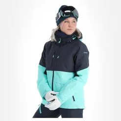 Icepeak, Cornell Ski-jas Dames Turquoise Blauw -Cmp Ski-uitrusting Winkel icepeak cornell aa jas gevoerd dames turquoise blauw 22icepe205v2 BI 04