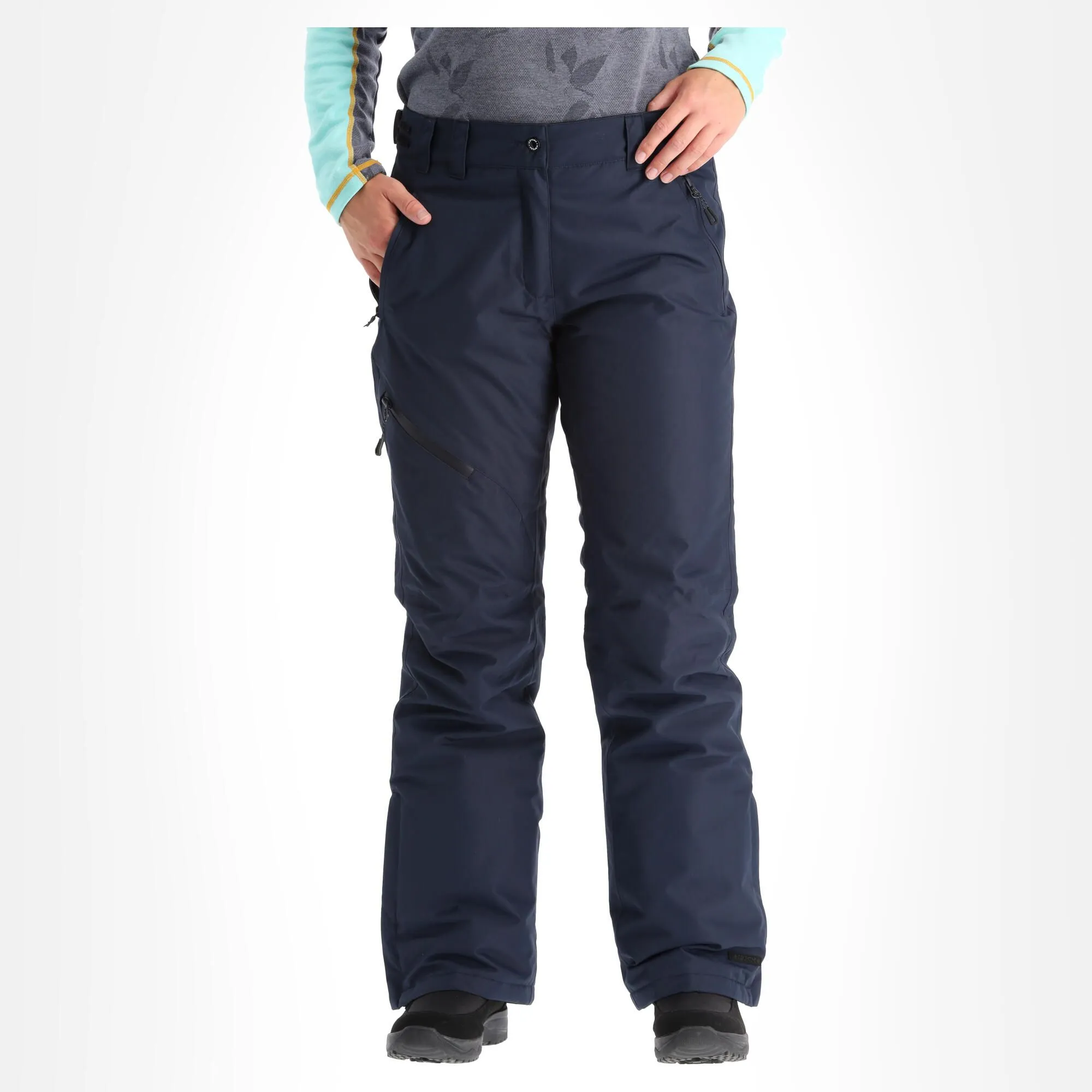 Icepeak, Curlew Skibroek Dames Dark Blauw 1 Icepeak, Curlew Skibroek Dames Dark Blauw