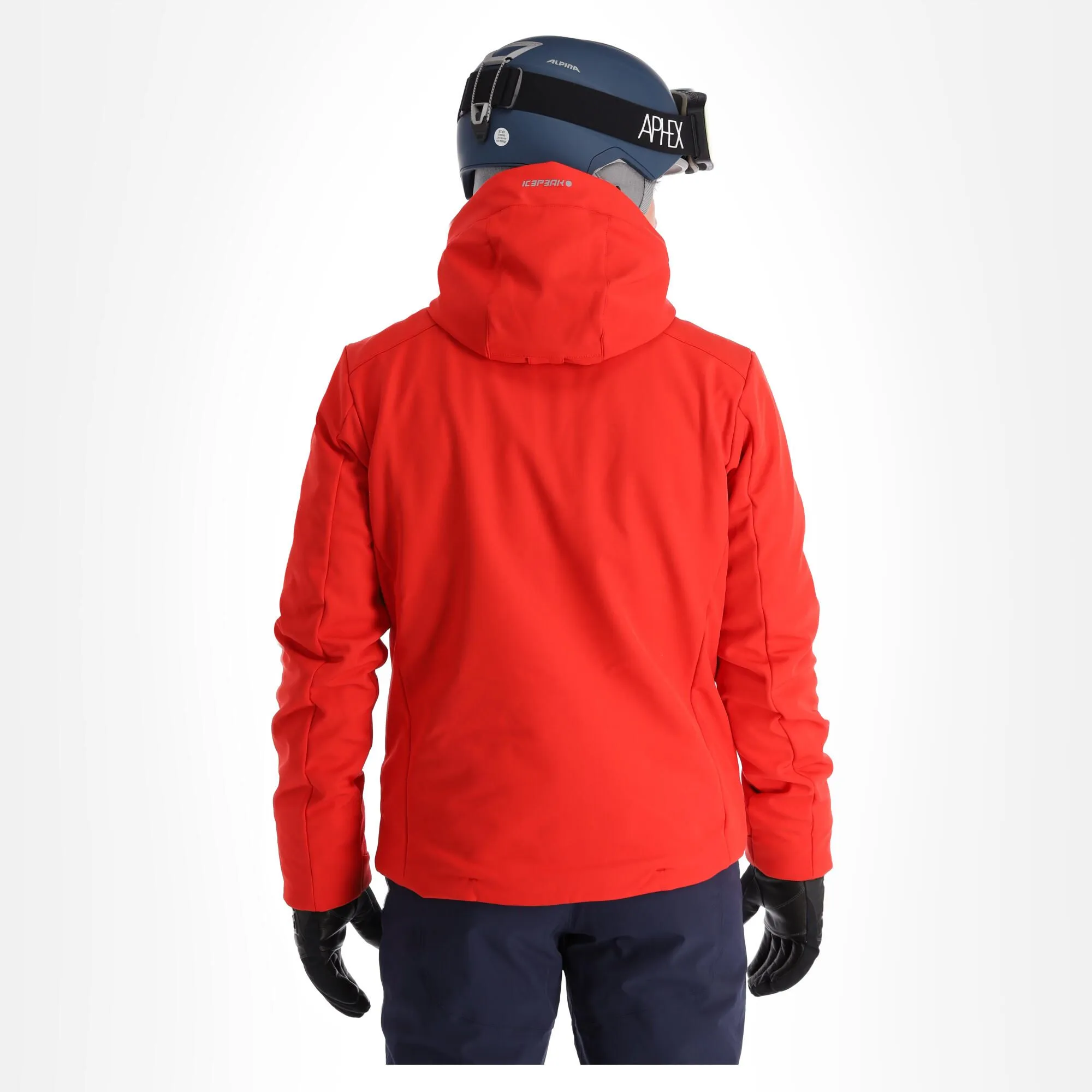 Icepeak, Eastland Ski-jas Heren Classic Rood 2 Icepeak, Eastland Ski-jas Heren Classic Rood - Afbeelding 2
