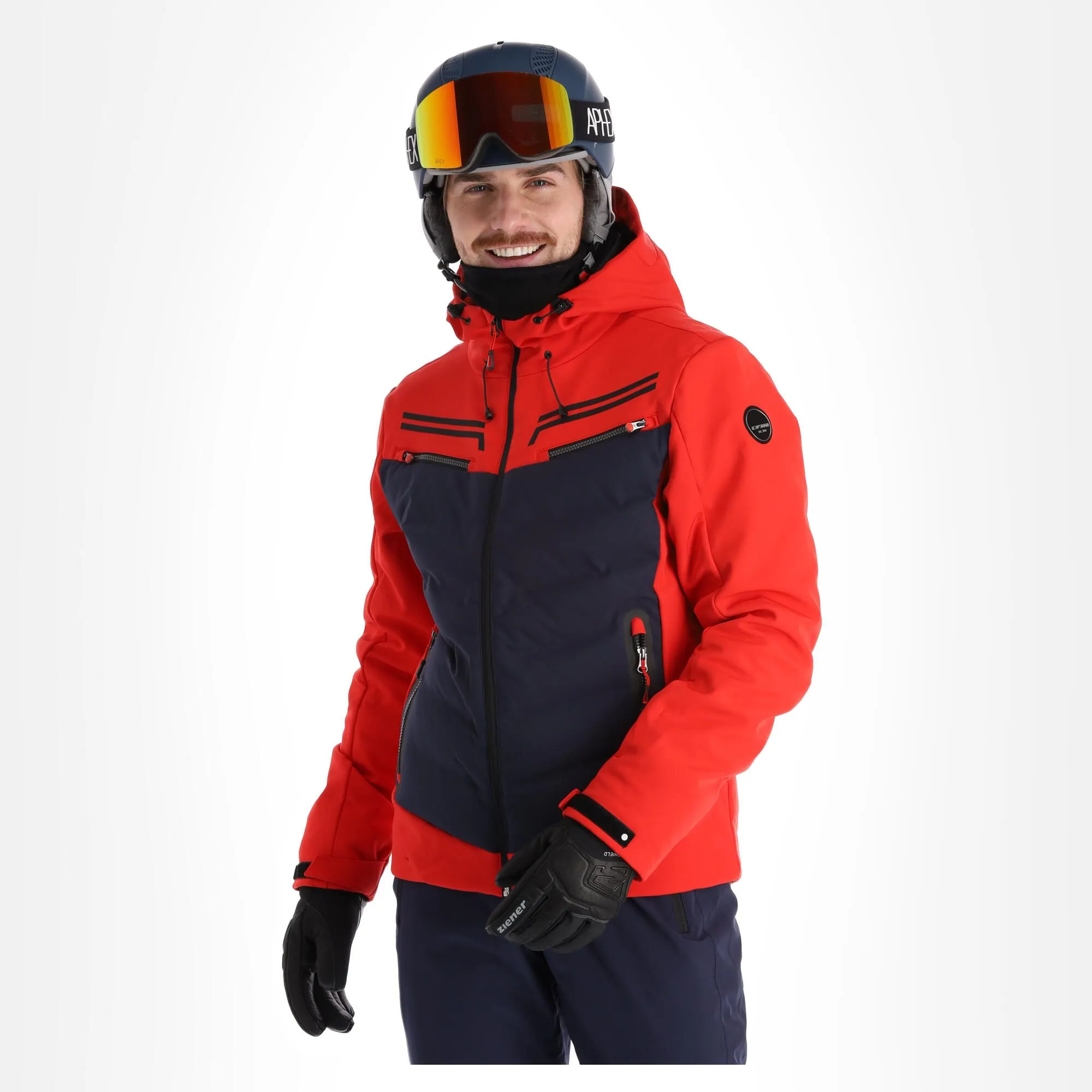 Icepeak, Eastland Ski-jas Heren Classic Rood 3 Icepeak, Eastland Ski-jas Heren Classic Rood - Afbeelding 3