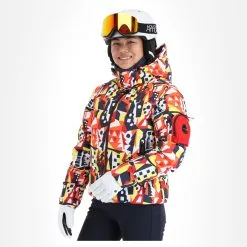 Icepeak, Eastview Ski-jas Dames Classic Rood -Cmp Ski-uitrusting Winkel icepeak eastview aa jas gevoerd dames classic rood 22icepe201v1 BI 04