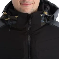 Icepeak, Eisenberg Ski-jas Heren Zwart -Cmp Ski-uitrusting Winkel icepeak eisenberg aa jas gevoerd heren zwart 22icepe246v1 BI 07