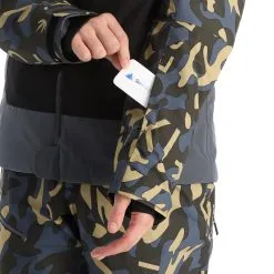 Icepeak, Eisenberg Ski-jas Heren Zwart -Cmp Ski-uitrusting Winkel icepeak eisenberg aa jas gevoerd heren zwart 22icepe246v1 BI 08