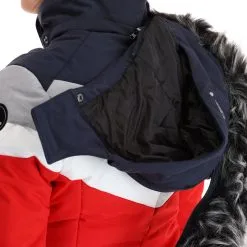 Icepeak, Electra Ski-jas Dames Classic Rood -Cmp Ski-uitrusting Winkel icepeak electra aa jas gevoerd dames classic rood 22icepe202v3 BI 09