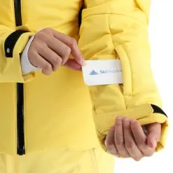 Icepeak, Electra Ski-jas Dames Light Geel -Cmp Ski-uitrusting Winkel icepeak electra aa jas gevoerd dames light geel 22icepe202v4 BI 09