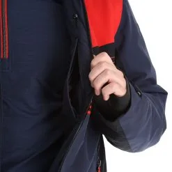 Icepeak, Elkhart Ski-jas Heren Dark Blauw -Cmp Ski-uitrusting Winkel icepeak elkhart aa jas gevoerd heren dark blauw 22icepe247v2 BI 13