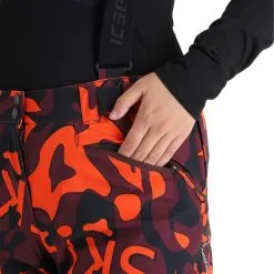 Icepeak, Elmshorne Skibroek Dames Burgundy Paars -Cmp Ski-uitrusting Winkel icepeak elmshorne ba skibroek gevoerd dames burgundy paars 22icepe216v1 BI 06