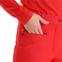 Icepeak, Enigma Softshell Skibroek Dames Classic Rood -Cmp Ski-uitrusting Winkel icepeak enigma bc skibroek softshell dames classic rood 22icepe220v4 BI 06