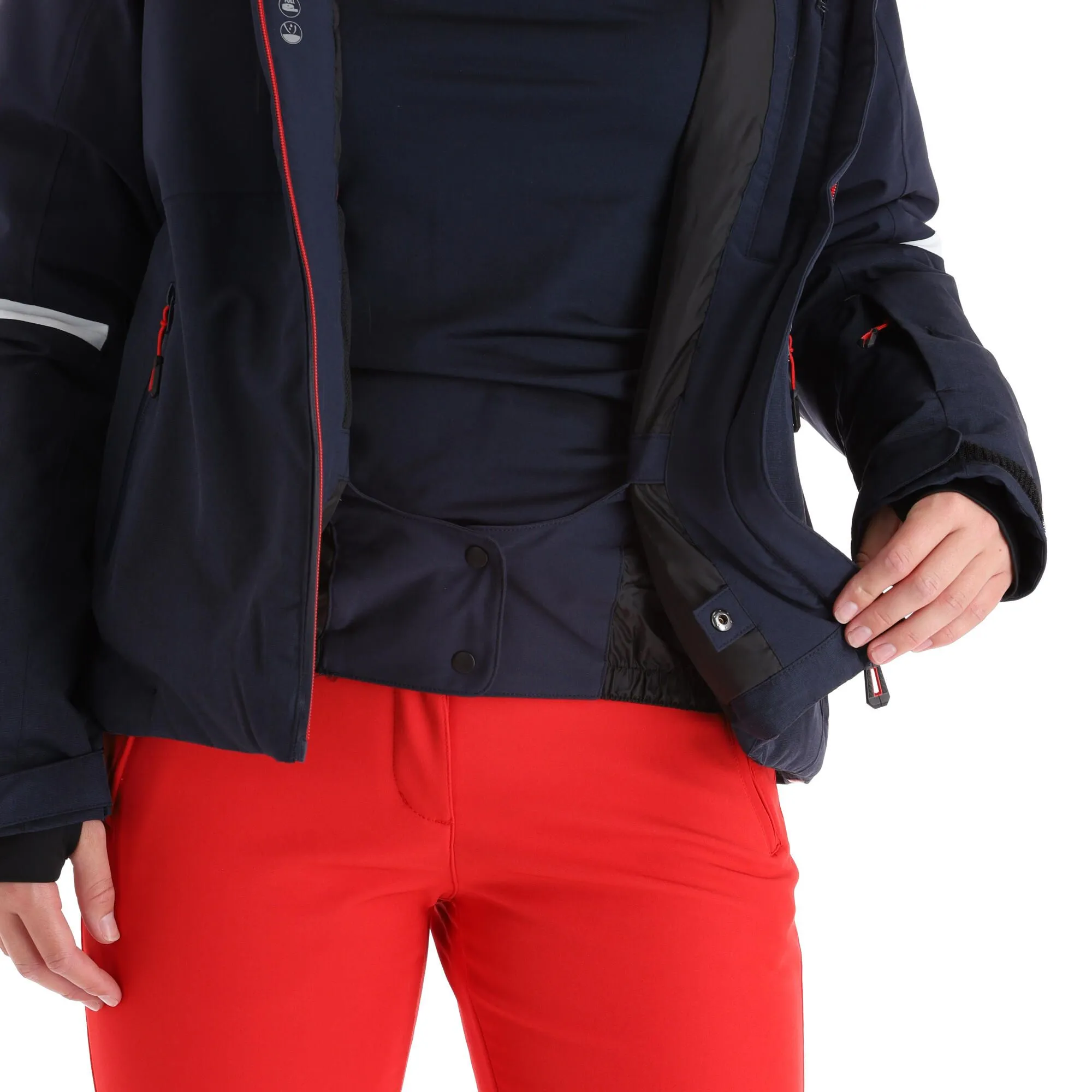 Icepeak, Enoch Ski-jas Dames Dark Blauw 7 Icepeak, Enoch Ski-jas Dames Dark Blauw - Afbeelding 7